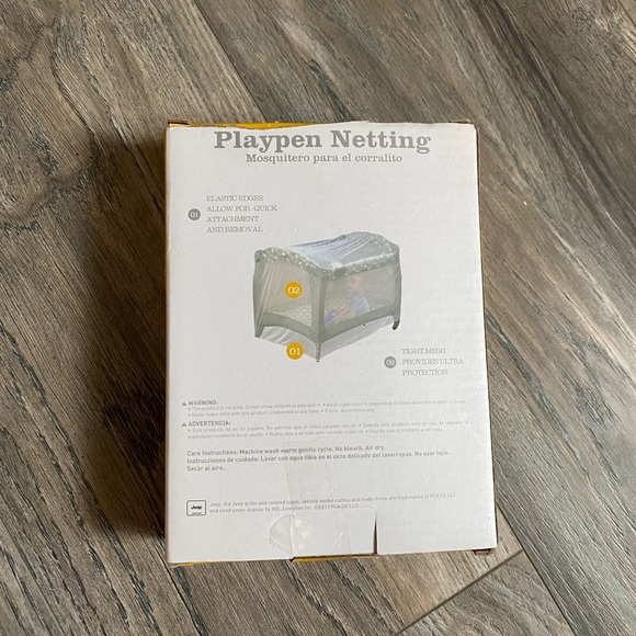 J is for Jeep Playpen Netting - Picture 2 of 3